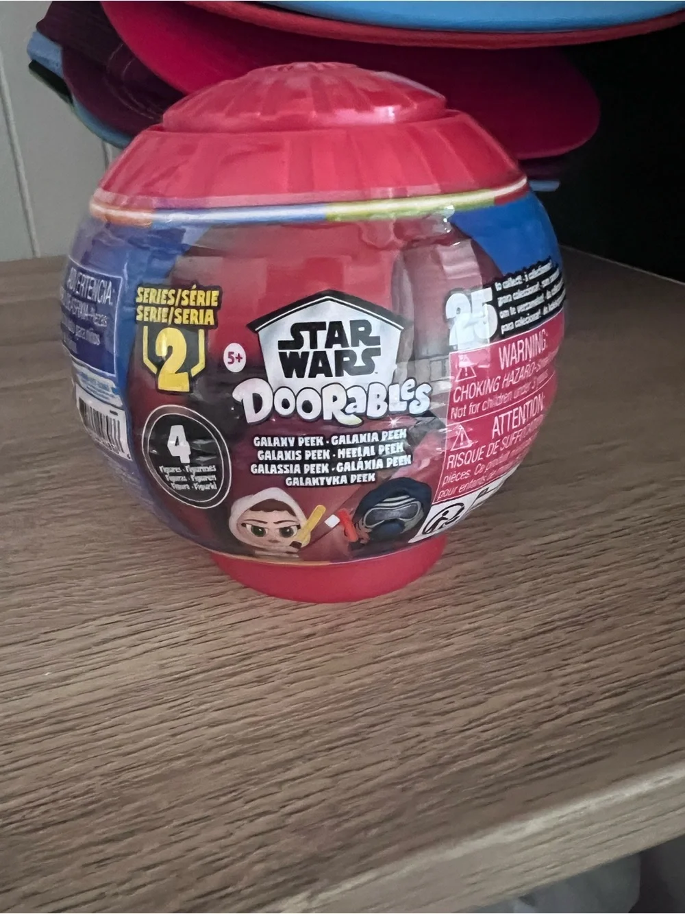 Star Wars Doorables Surprise Orb Series 2- Red with Blue Accents